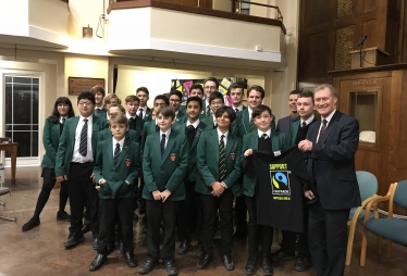 SHSB Fair Trade Reception 01-12-17